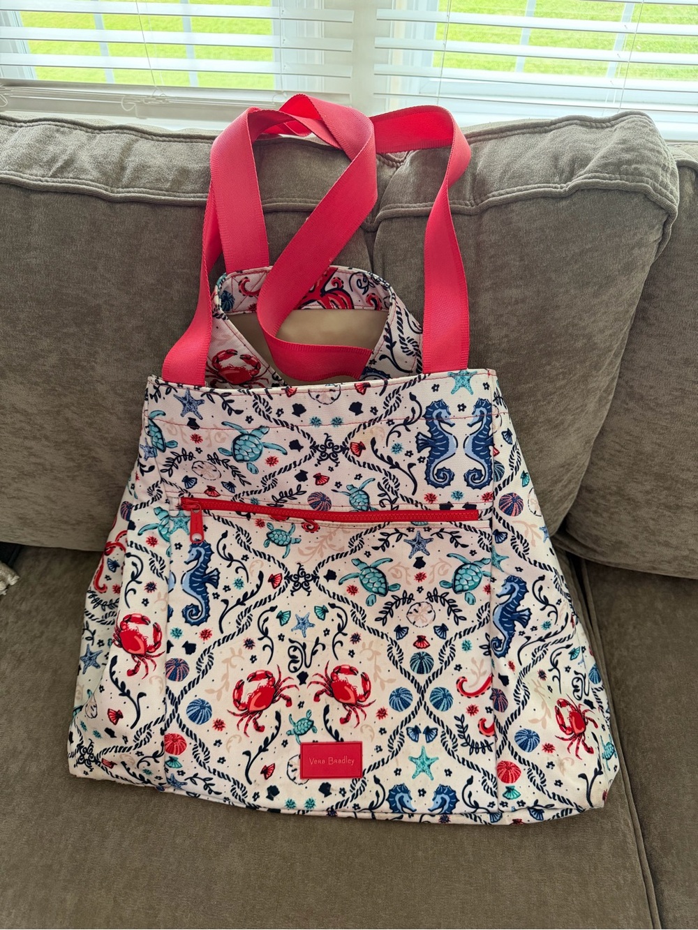 Vera Bradley Sea Life Family Tote